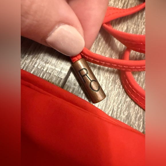 RED CARTER Azteca 2pc Bikini Swimsuit Set Women's Red Small - Picture 4 of 6